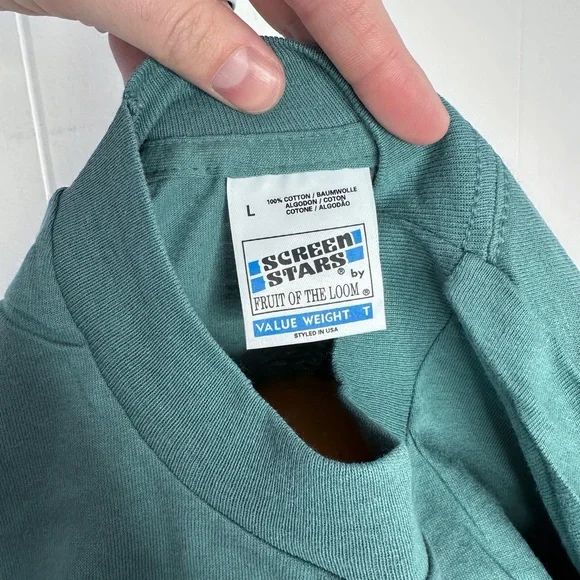 NEW Vintage 90s Screen Stars T Shirt - Roma Colosseum Architecture - Picture 2 of 10